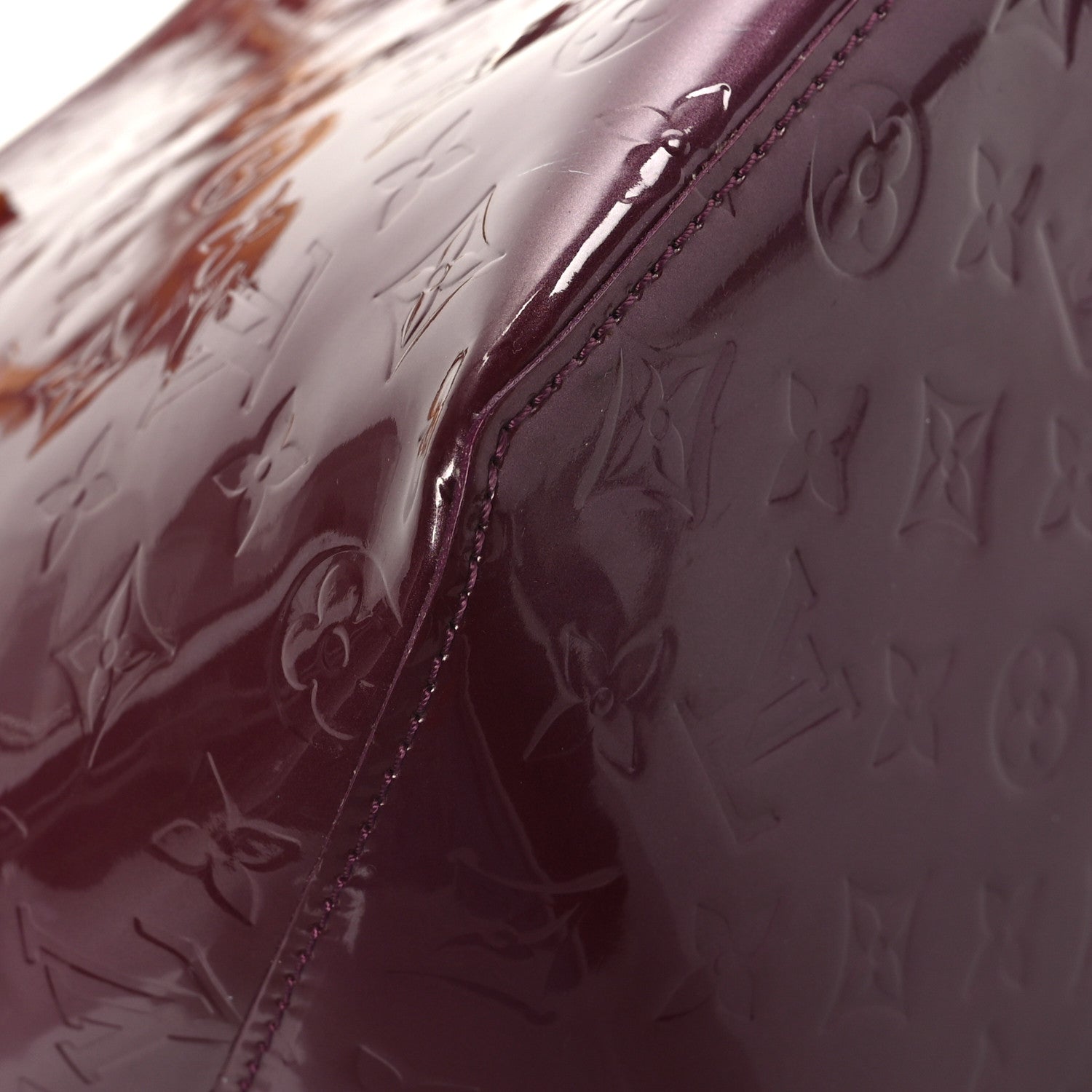 Louis Vuitton Vernis Bellevue GM Violet 8 of 9