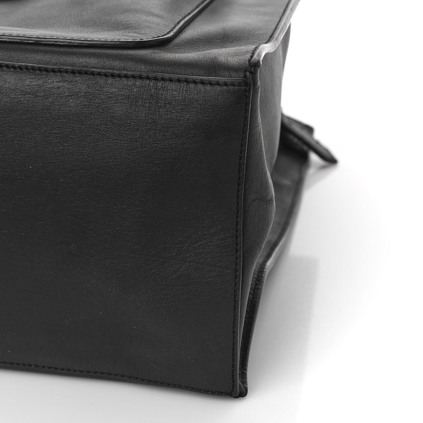 Calfskin Padlock All Afternoon Tote Black