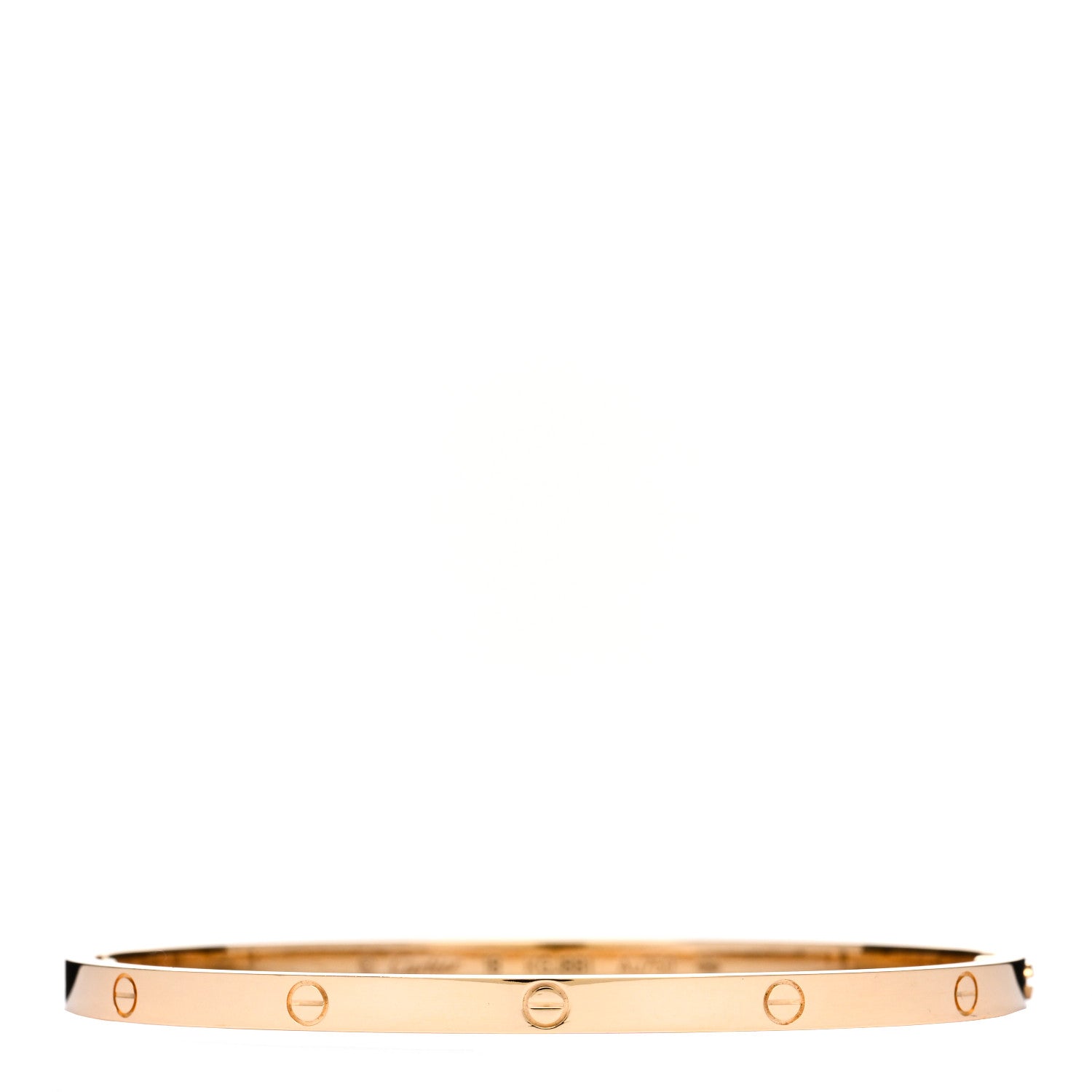 Cartier 18K Yellow Gold Small LOVE Bracelet 18 1 of 5