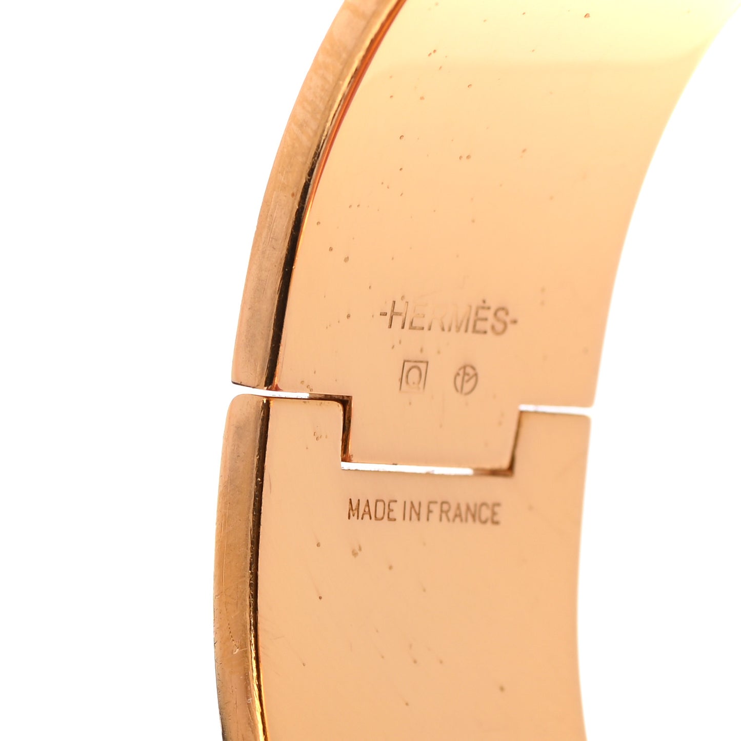 Enamel Wide Clic Clac H Bracelet PM Red