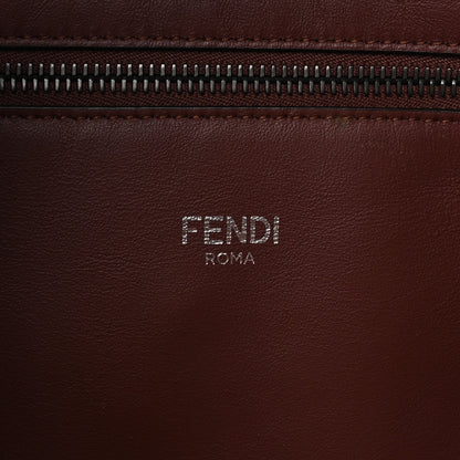 Fendi Cuoio Romano Large I SEE U Peekaboo X-Lite Tote Asfalto Praline Tobacco Moro 6 of 9