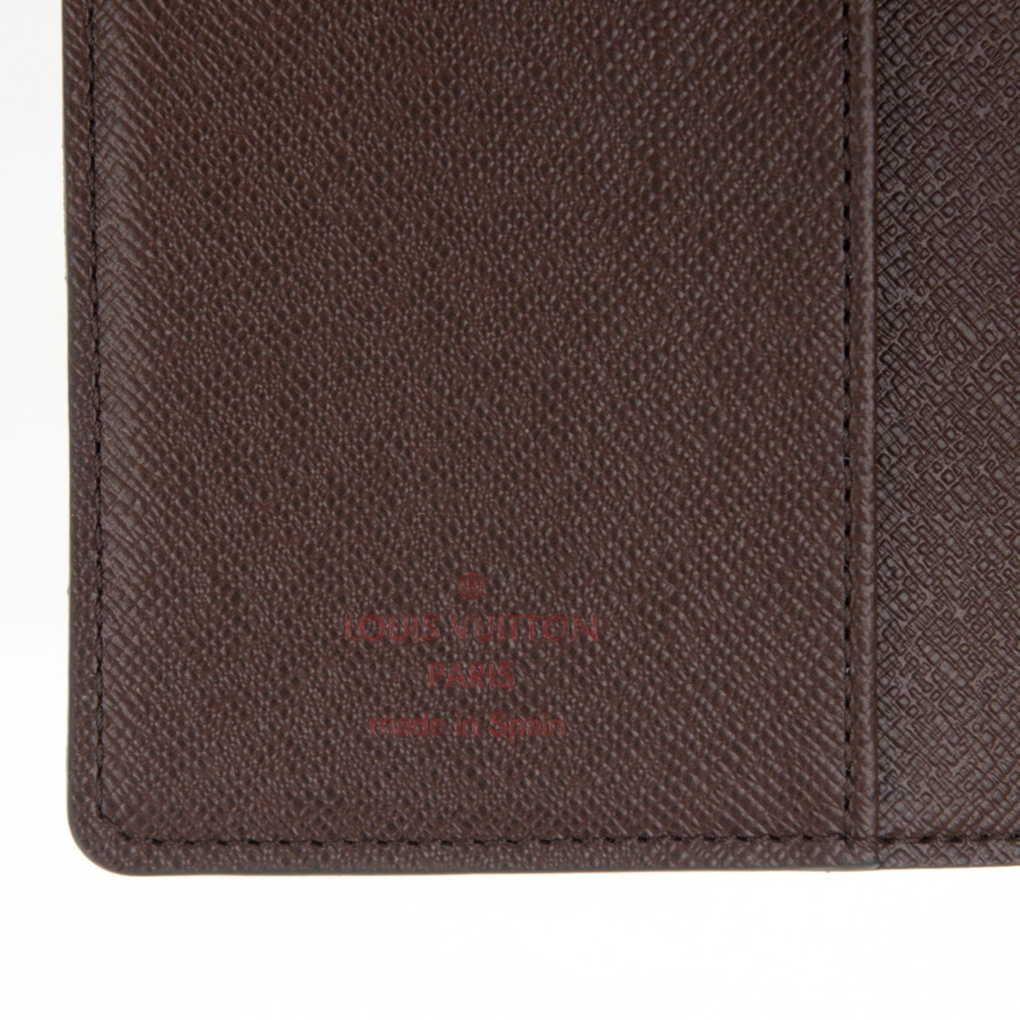 Damier Ebene Small Ring Agenda Cover