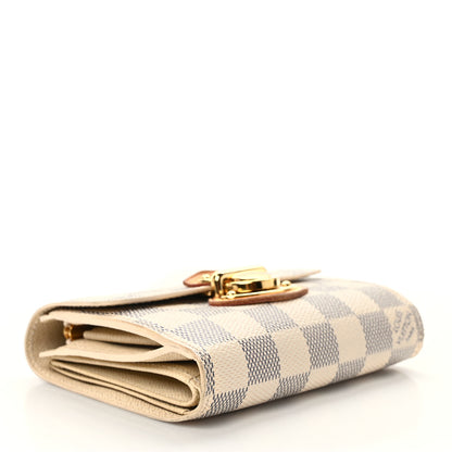 Louis Vuitton LOUIS VUITTON Damier Azur Joey Wallet 3 of 11