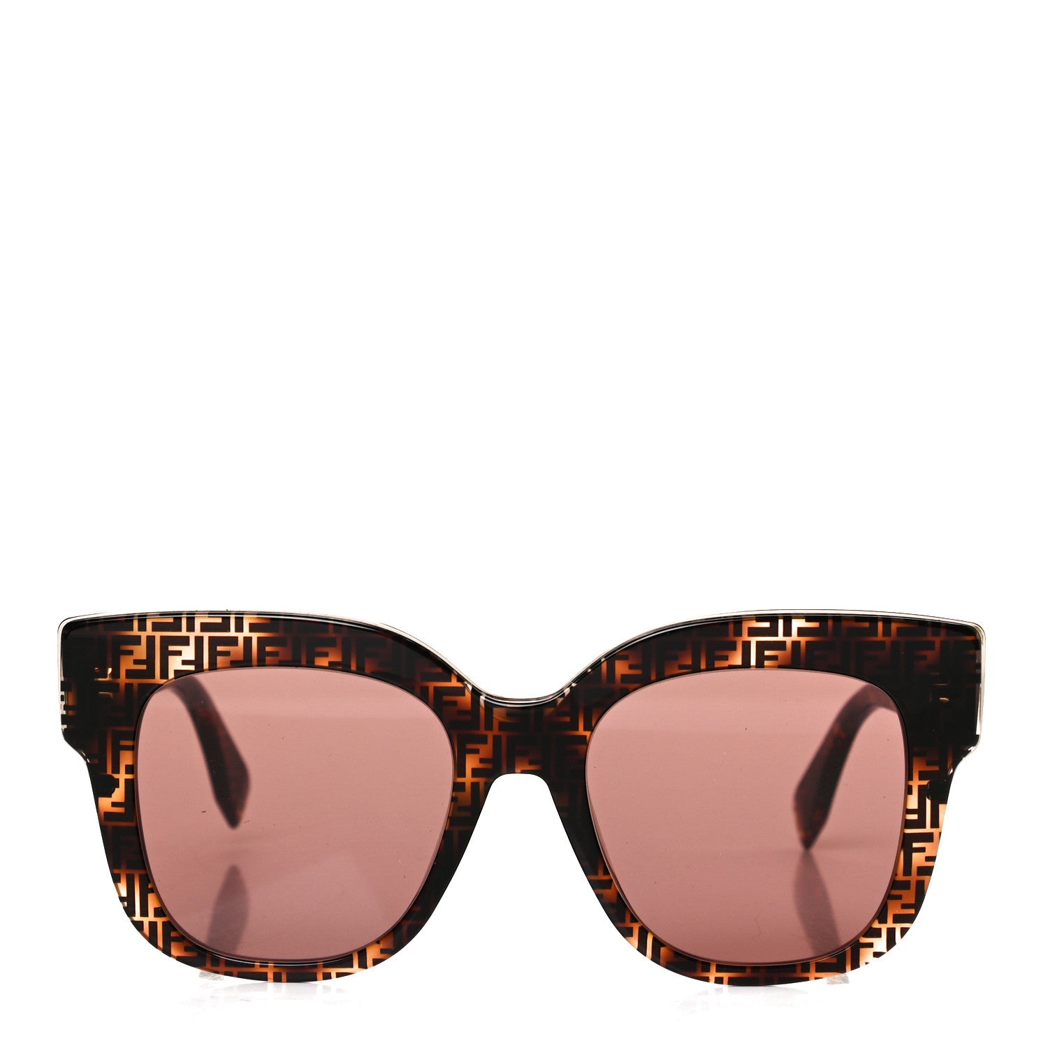 Fendi Acetate F is Fendi FF Sunglasses 0359/S Tortoise Camouflage 2 of 8