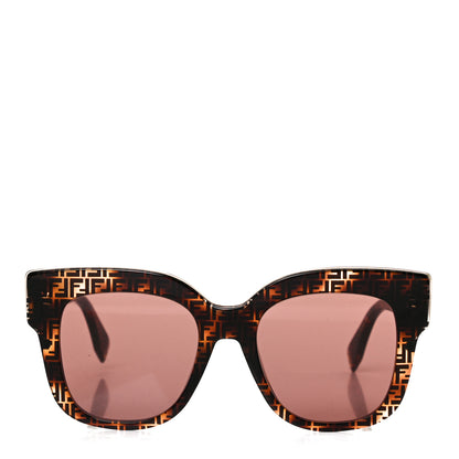Fendi Acetate F is Fendi FF Sunglasses 0359/S Tortoise Camouflage 2 of 8