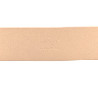 Louis Vuitton Calfskin Ecrin Belt 85 34 Opal 4 of 6