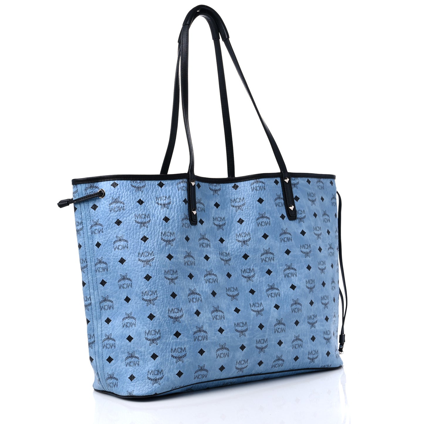 Visetos Large Project Reversible Shopper Tote Munich Blue