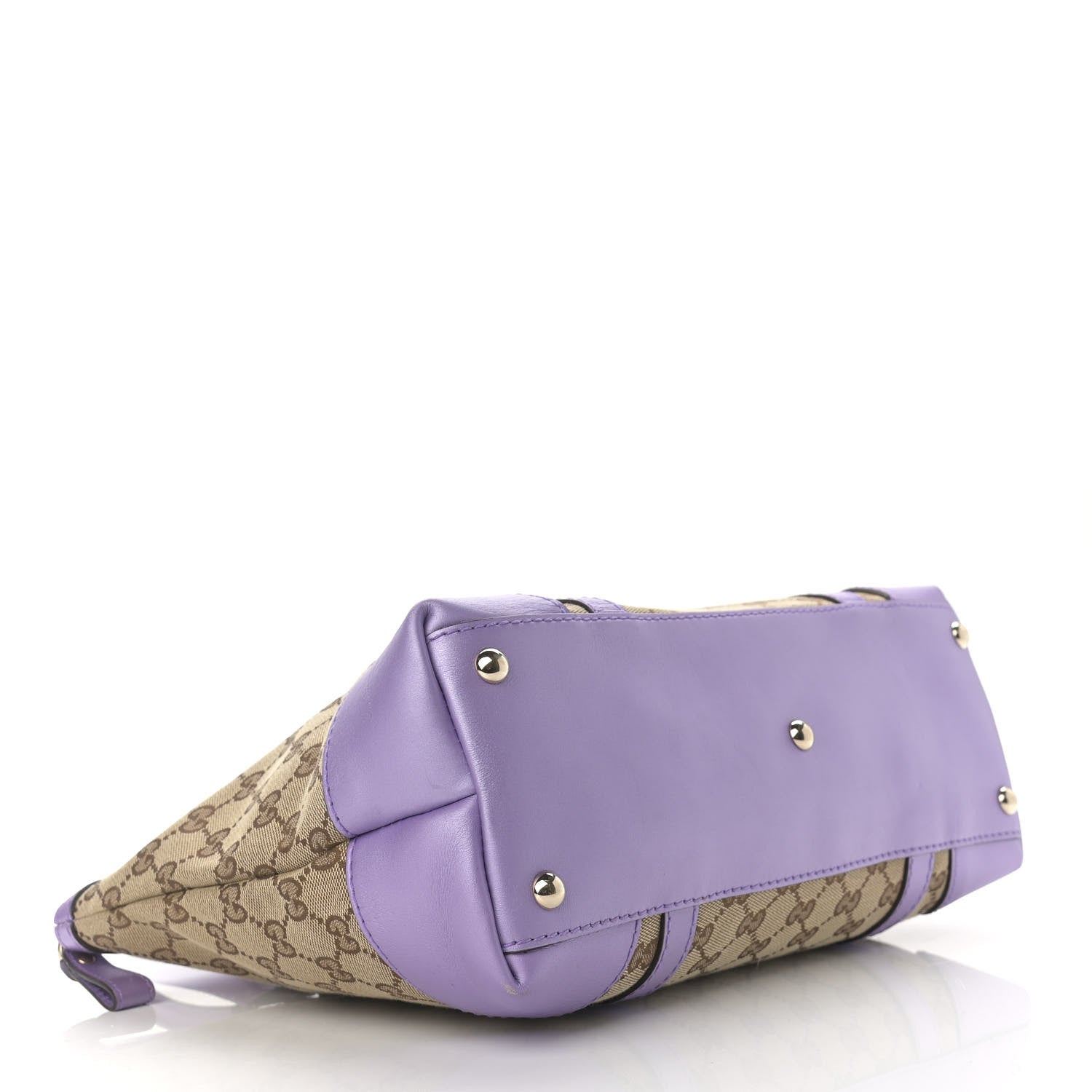 Gucci Monogram Small Lovely Heart Tote Purple 4 of 12