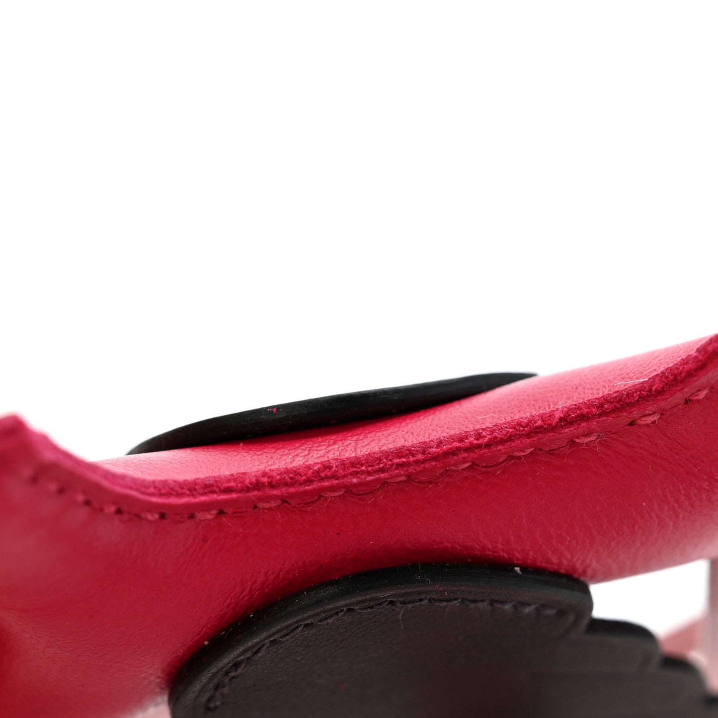 Milo Lambskin Grigri Rodeo Pegase Horse Bag Charm PM  Framboise Rose Sakura Rouge Sellier