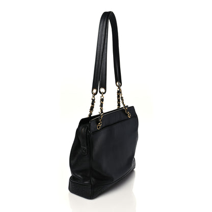 Chanel Caviar CC Shoulder Bag Black 2 of 8