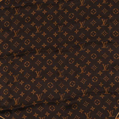 Louis Vuitton Silk Leopard Monogram Square Scarf 2 of 3