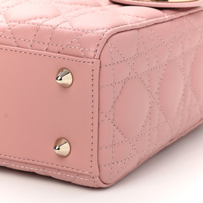 Christian Dior Lambskin Cannage Small My ABC Dior Lady Dior Blush 9 of 9
