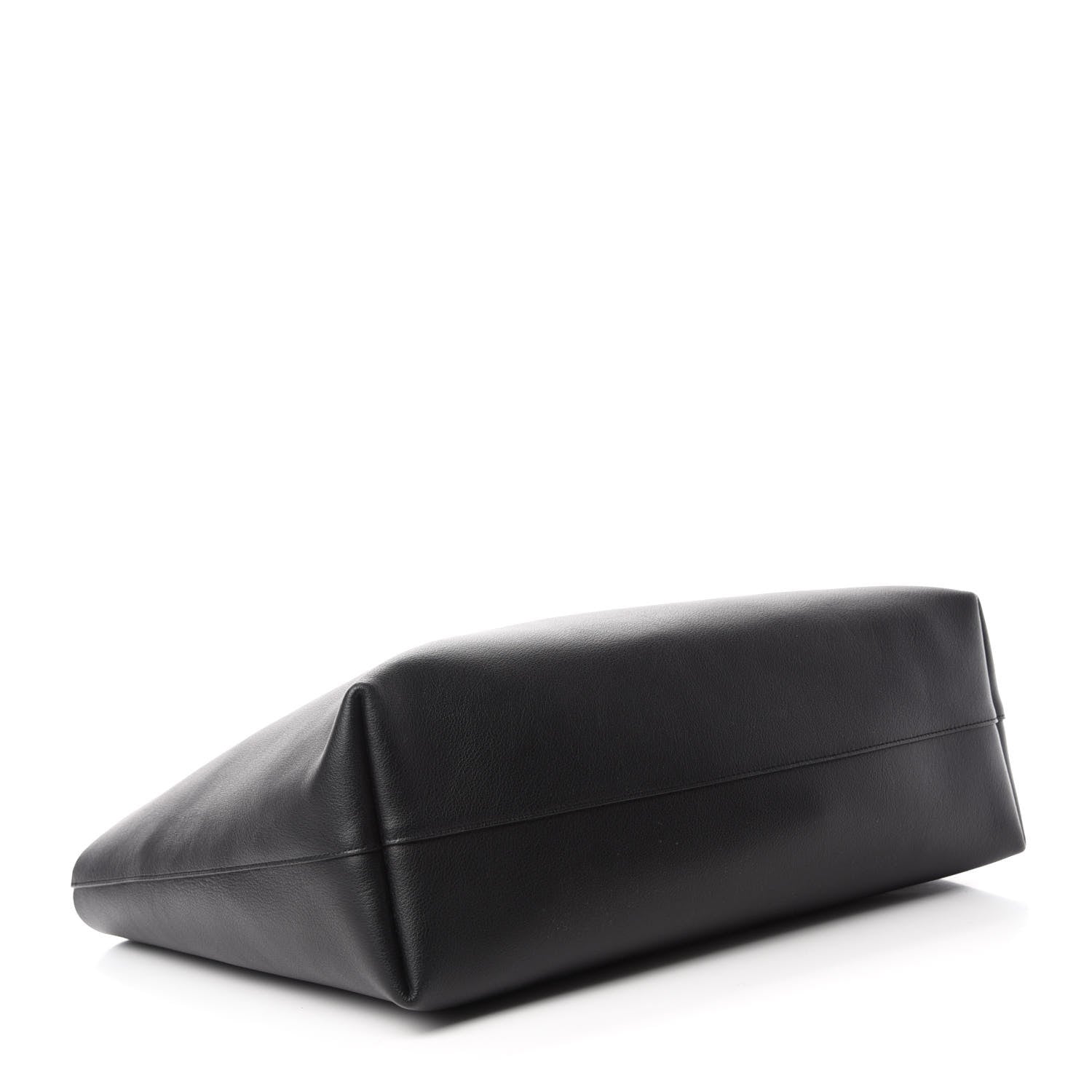Saint Laurent Calfskin Large Shopping Tote Black 4 of 10