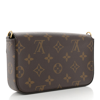Louis Vuitton Monogram Felicie Strap & Go Felicie Pochette Kaki 3 of 10