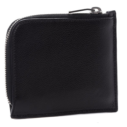 Saint Laurent Calfskin Rider California Zipped Coin Pouch Wallet Black 3 of 8