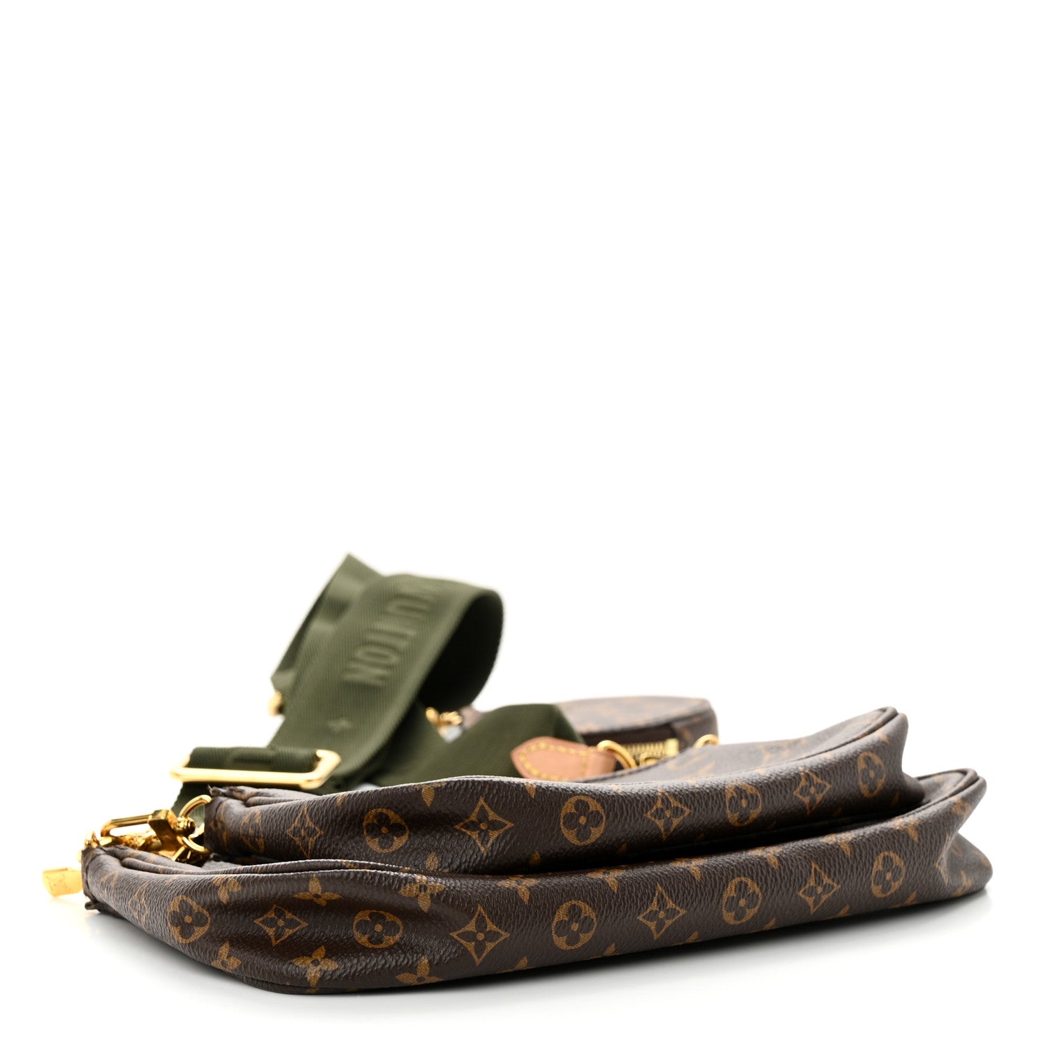 Louis Vuitton Monogram Multi Pochette Accessories Kaki 4 of 12