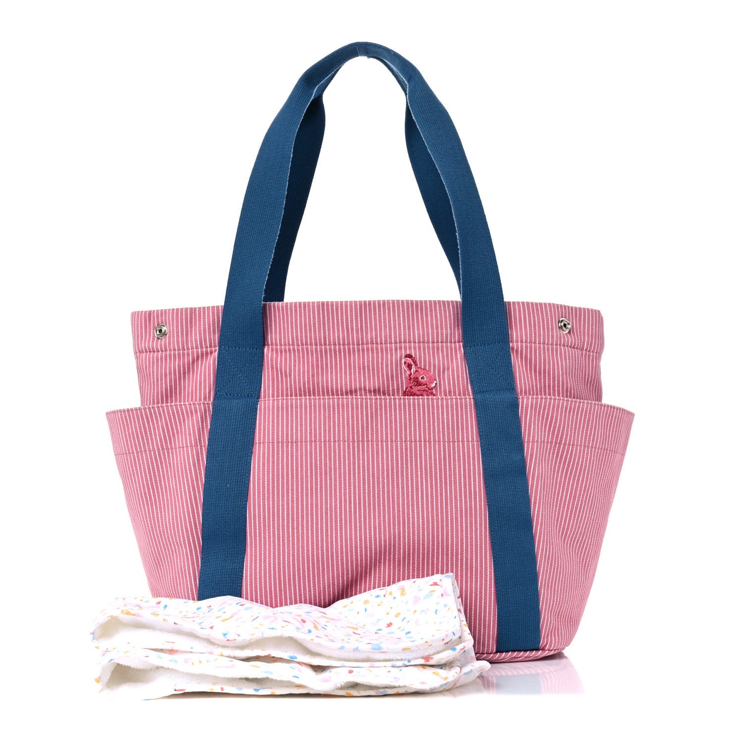 Cotton Canvas Passe-Passe Nappy Tote Bag Figue
