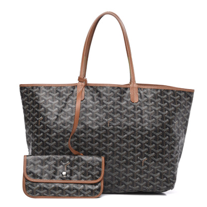 Goyard Goyardine Saint Louis PM Black Gold 1 of 16