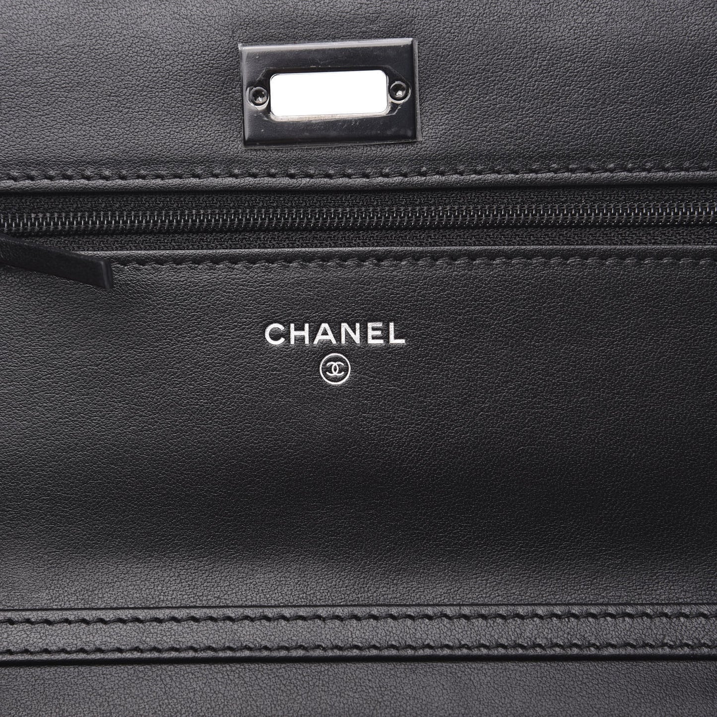 Aged Calfskin Quilted Reissue Wallet On Chain WOC So Black