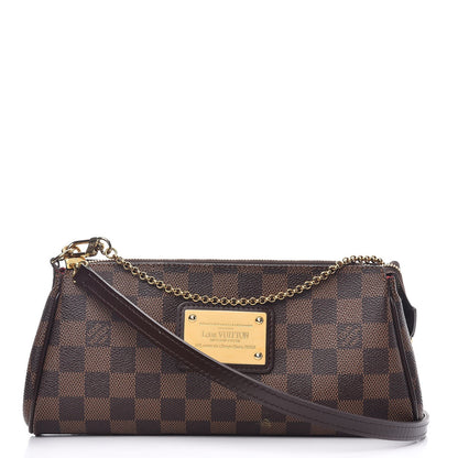 Louis Vuitton Damier Ebene Eva Clutch 1 of 9