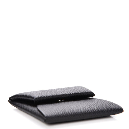 Hermes Epsom Bastia Coin Purse Black 4 of 7