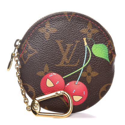 Louis Vuitton Monogram Cerises Round Coin Purse 1 of 7