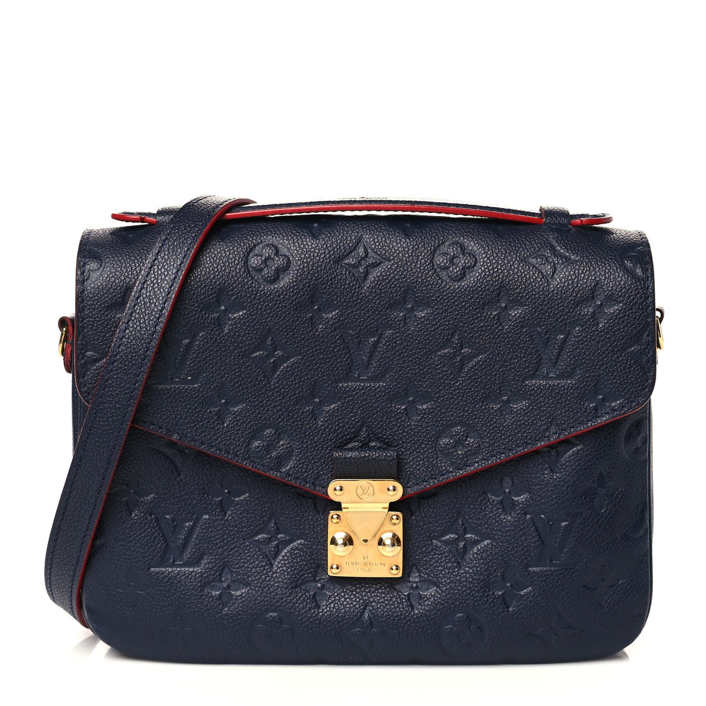 Empreinte Pochette Metis Marine Rouge