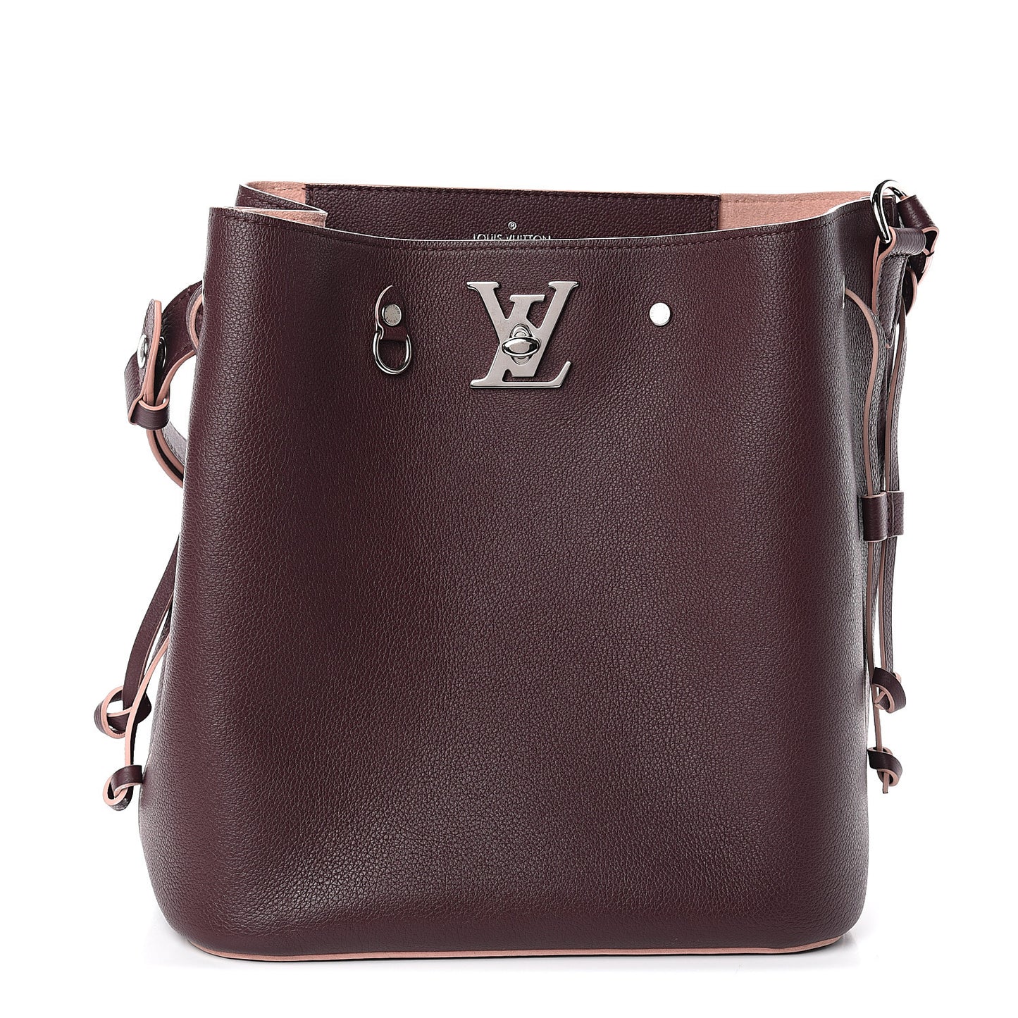Calfskin Lockme Bucket Prune