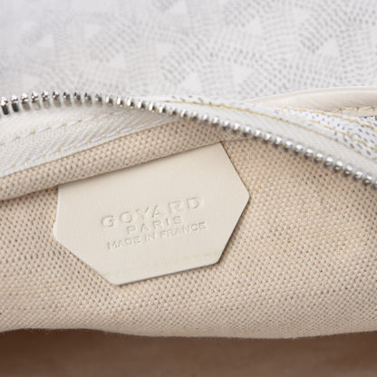 Goyard Goyardine Fidji Zip Hobo White 7 of 13