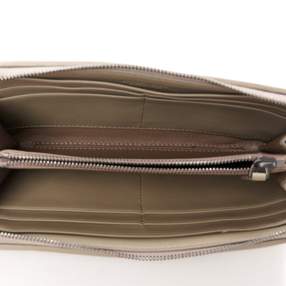Bottega Veneta Nappa Intrecciato Zip Around Wallet Fume 5 of 9