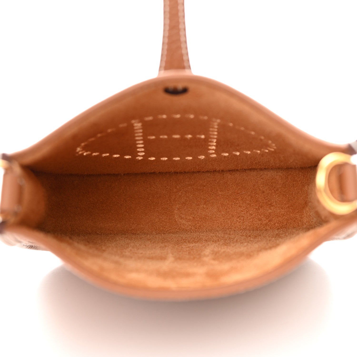 Hermes Taurillon Clemence Evelyne TPM Gold 5 of 11