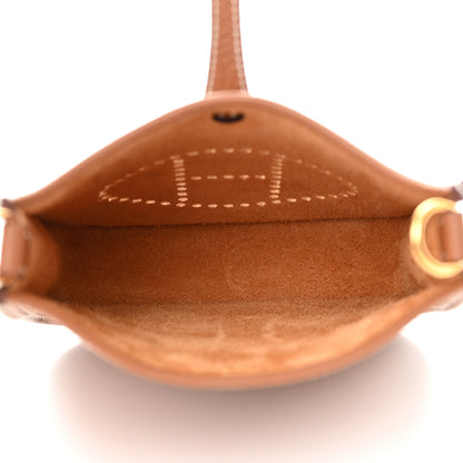 Hermes Taurillon Clemence Evelyne TPM Gold 5 of 11