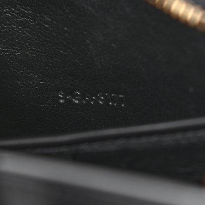 Celine Drummed Calfskin Nubuck Nano Tri-Color Luggage Ruby 7 of 15