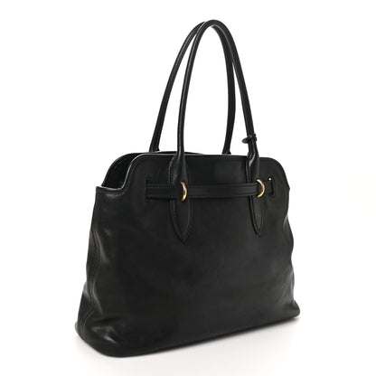 Miu Miu Nappa Medium Aventure Bag Black 3 of 11