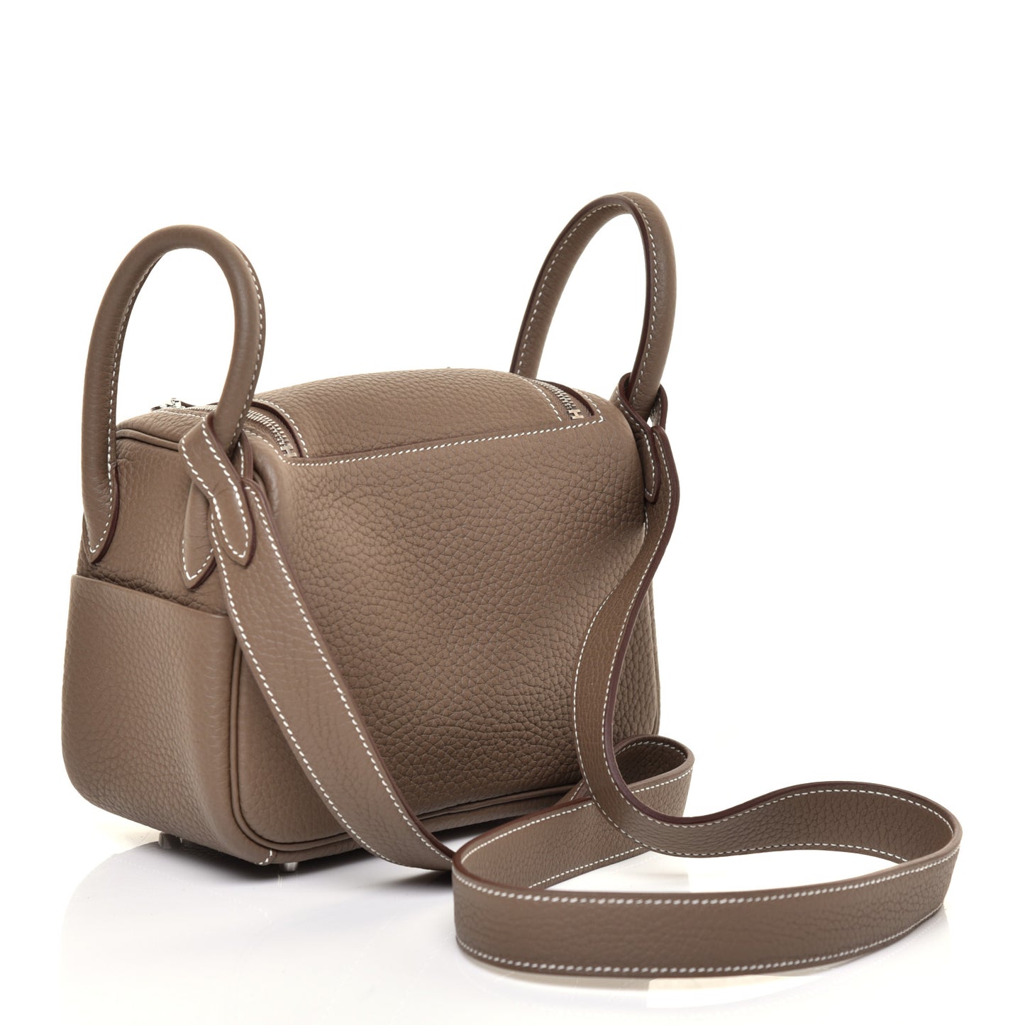 Taurillon Clemence Mini Lindy 20 Etoupe
