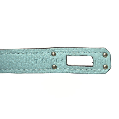 Hermes Togo Birkin 25 Bleu Atoll 7 of 14