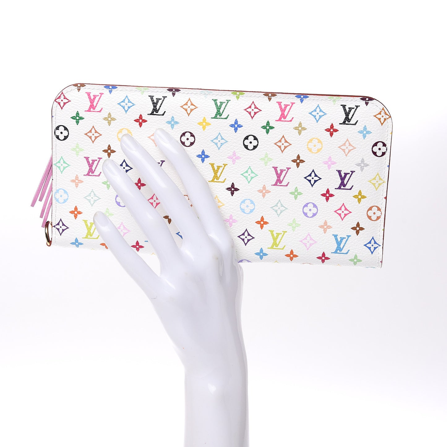 Monogram Multicolor Insolite Wallet White Litchi