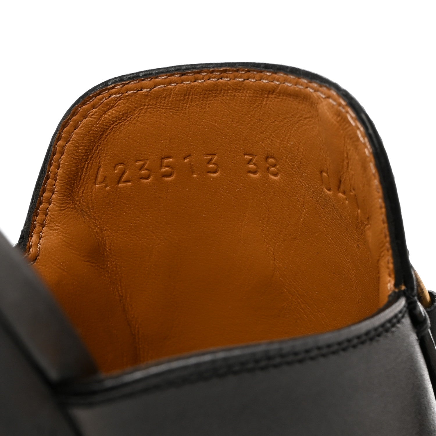Gucci Calfskin Princetown Slippers 38 Black 7 of 9