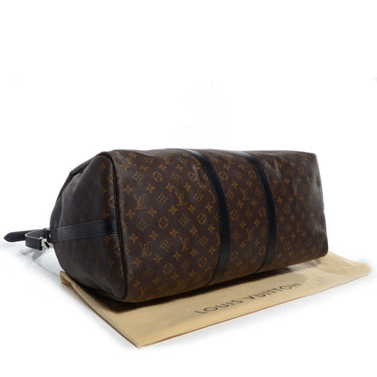 Louis Vuitton Monogram Macassar Keepall Bandouliere 55 4 of 7