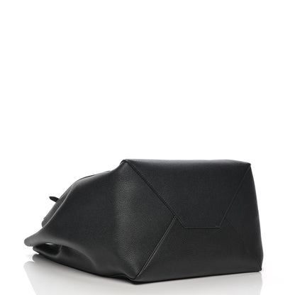 Celine Soft Grained Calfskin Medium Cabas Phantom Black 4 of 8
