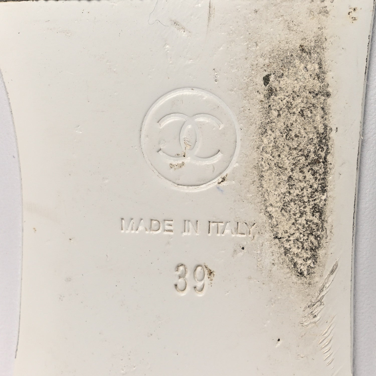 Chanel Lambskin Mary Jane Flats 39 White 8 of 14