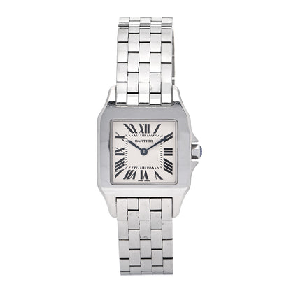 Cartier Stainless Steel 26mm Santos Demoiselle Quartz Watch 1 of 5