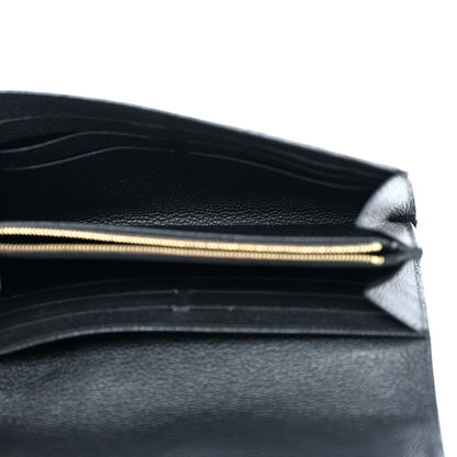 Louis Vuitton Empreinte Sarah Wallet NM Black 5 of 7