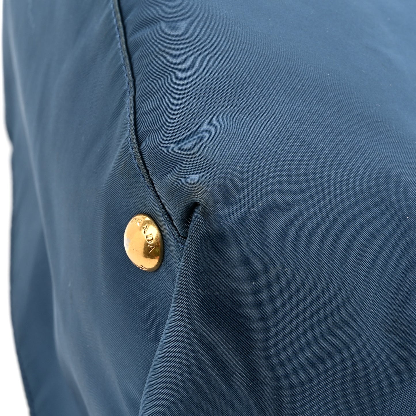 Tessuto Nylon Saffiano Tote Cobalto