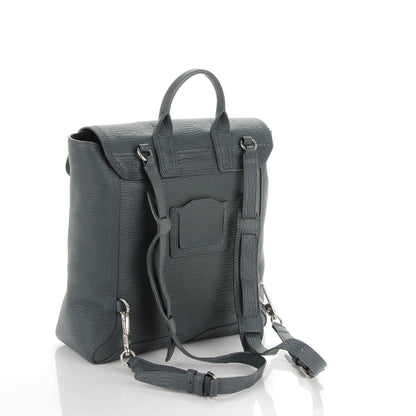 3.1 Phillip Lim 3.1 Textured Calfskin Pashli Backpack Storm 3 of 7