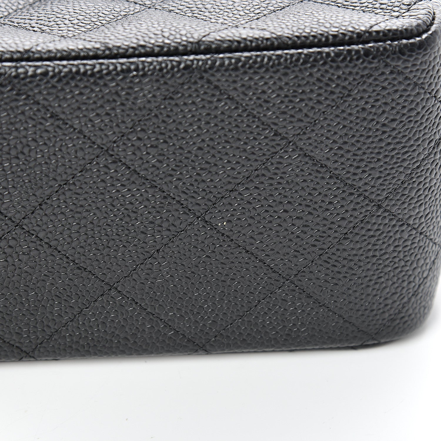 Chanel Caviar Quilted Jumbo Double Flap Black 10 of 11