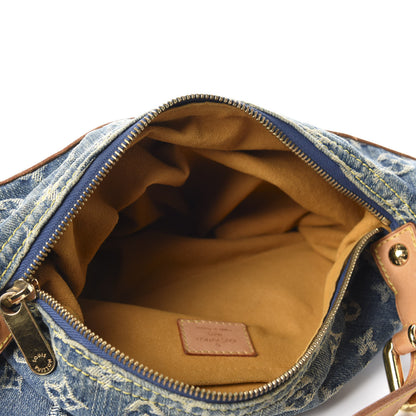 Louis Vuitton Monogram Denim Baggy PM Blue 5 of 10