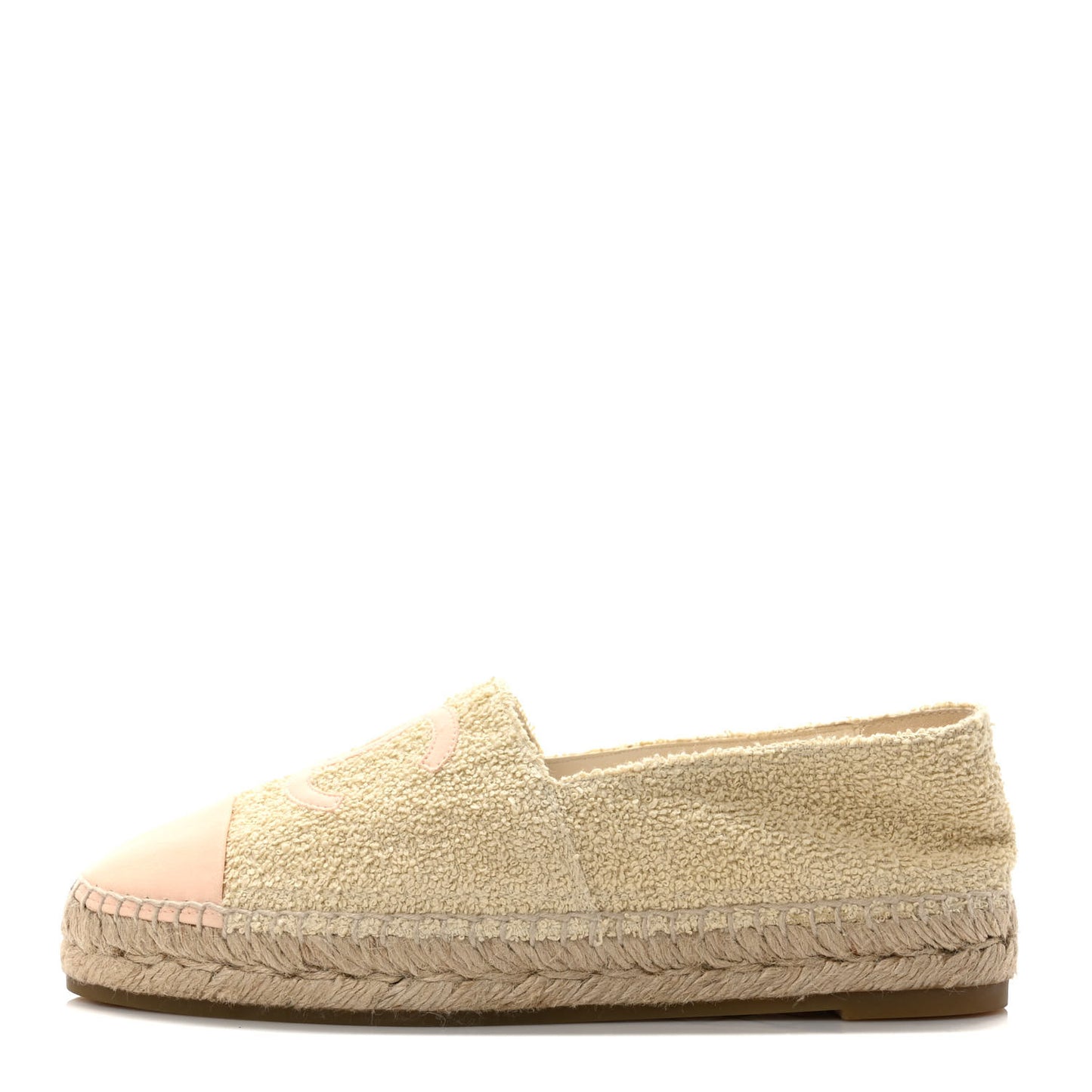 Fabric CC Espadrilles 39 Ecru Light Beige