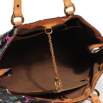 Louis Vuitton Monogram Multicolor Aurelia GM Black 5 of 9