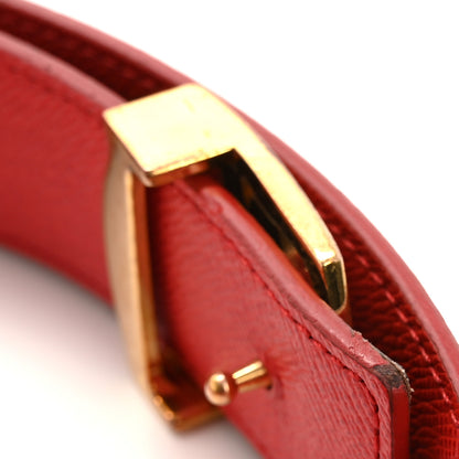 Louis Vuitton Calfskin Monogram 30mm LV Initiales Reversible Belt 85 34 Red 12 of 13